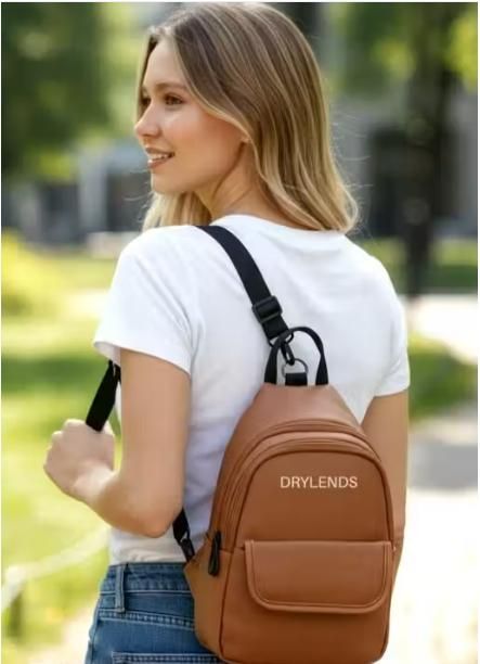 2 in 1 Stylish Sling/Backpack Bag For Women's